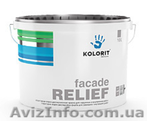 Структурная ( Рельефная) акрилова краска Колорит #155395