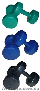 Гантели неразборные – 3 кг,  4 кг,  5 кг #172332