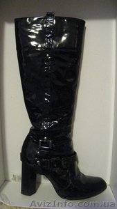 Лаковые сапого 