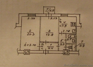 2 комнатная кв в Центре #162225