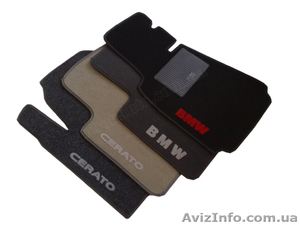 Автомобильные ворсовые,  текстильные,  летние коврики в салон #172274