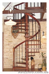Винтовые классические лестницы  #179504