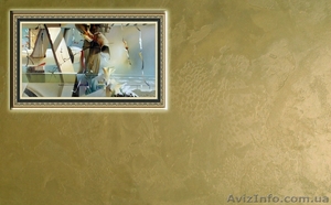 Декоративная штукатурка.Венецианская штукатурка.Отточенто.Травертин. #157859