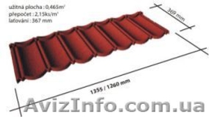 Металлочерепица с каменной посыпкой Evertile (Чехия) #178124