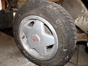 комплект литые диски OZ+ зимняя резина Континенталь 175/60/R14 #167224