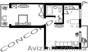 Продам 2х комнатную сталинку на Голосеевском проспекте 23! С шикарным ремонтом!! #161839