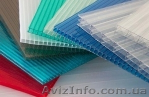 Сотовый поликарбонат ( пластик ) Plastilux,  Polinex,  Sunex от 350 грн за лист. #158793