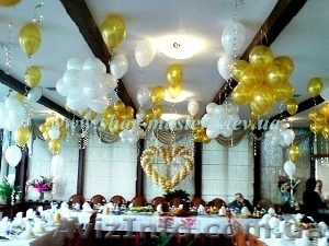 Воздушные шары (Киев),  шары с гелием Киев,  шары на свадьбу в Киеве,  гелиевый шар #179927