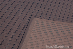 Мягкая гибкая битумная кровельная черепица финская #159928