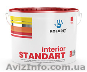 Латексная краска для стен и потолка Колорит Стандарт Харьков #155400