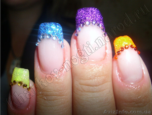 Профессиональное наращивание и коррекция – акрил,  гель. #160854