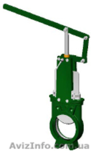 Задвижка шиберная ножевая TECOFI VG3400-02 с рычагом #161442