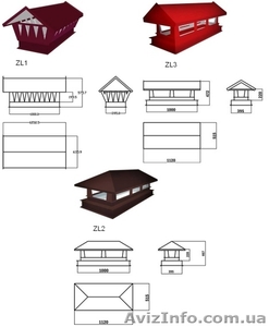 Зонт на дымоход #176510