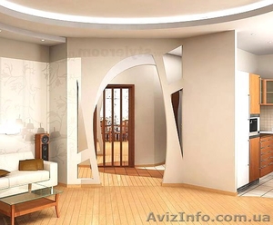 Ремонт и отделка квартир. Oклейка обоями #210441