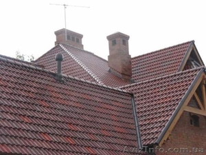 Современные покрытия - полимерпесчаная черепица #192612