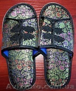 Шелковые тапочки с турмалином #193661