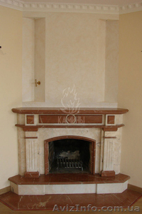 Камин из мрамора камин из мрамора киев камин из мрамора в интерьере #206399