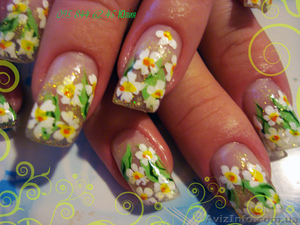 Гелевое моделирование ногтей #199895