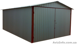 Гараж металлический,  металлоконструкции,  гараж металевий #190047