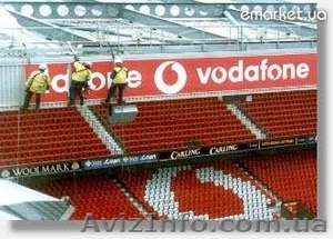  Монтаж гибких рекламных площадей #207901