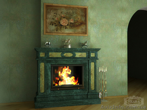 Камин из мрамора Киев #198724