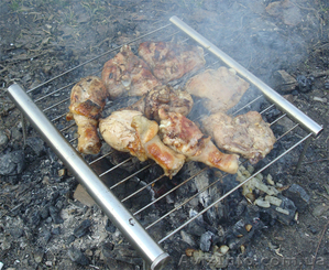 Продам раскладной очень компактный гриль #199986