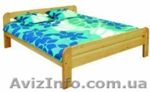 кровать 2сп + основа + матрац JYSK 150x200 дерево #210721