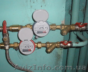 Установка квартирных счетчиков воды #211255