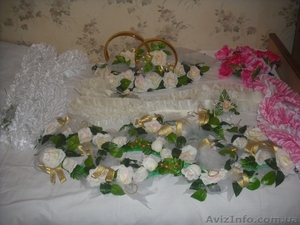 СВАДЕБНЫЕ УКРАШЕНИЯ ДЛЯ МАШИН #40984