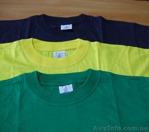 Футболка цветная трикотажная #213185