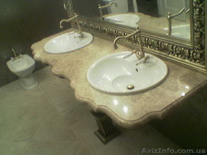 Столешница из натурального камня на кухню кухонная мебель #186188