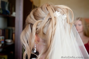 СВАДЕБНЫЕ И ВЕЧЕРНИЕ ПРИЧЕСКИ,  СТРИЖКИ,  ХИМИЯ,  МЕЛИРОВАНИЕ,  НАКРУТКА НА БИГУДИ,   #210105
