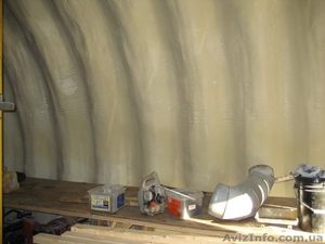 Безшовное утепление,  гидроизоляция,  шумоизоляция пенополиуретаном. #194390