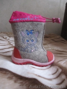 Зимние сапожки для девочки #214814
