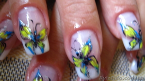 Наращивание ногтей: гель,  акрил-250грн.Левый берег #185027