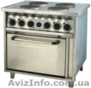 Плита промышленная с нагревом конфорок за 5 минут #205978