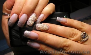 Наращивание ногтей акрилом #184145
