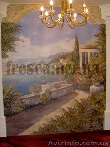 Фреска в интерьере #203852