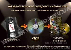Профессиональная оцифровка видеокассет Vhs miniDV #206658