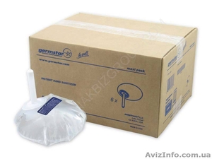 Дезинфицирующее средство для рук Джермстар Ориджинал,  США,  6 пакетов #196745