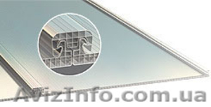 Сотовый Поликарбонат. Архитектурная система стационарного соединения. #213251