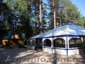 Навесы тентовые,  палатки летние,  кафе,  открытые дискотеки,  шатры,  ангары,  тенты  #205172