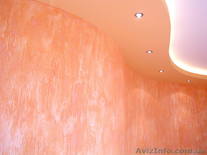 Выполняем работы по нанесению декоративных штукатурок  #184697