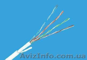 Продам Кабель - витая пара,  кат 5.е (4,  5 км в наличии) #83184