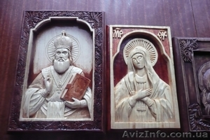 Продаю иконы,  картины ручной работы с дерева #206964