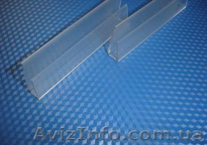 Поликарбонатные профили для сотовых пк плит с уф защитой #225019