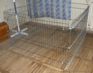 Вольер для щенков,  котят,  грызунов или мелких пород собак 100х100хh60 #224762