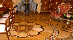  Натуральный массивный  паркет #201603