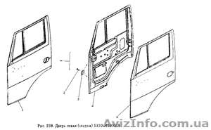 Левая дверь на КАМАЗ (Донецк). #161751