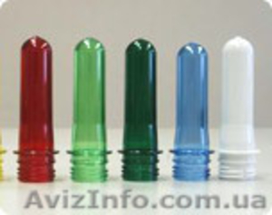 П.Э.Т. - преформ для пластиковых бутылок. #244297